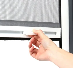 Avosdim Store Moustiquaire Recoupable LUXE - L150 x H220cm - Blanc