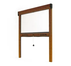 Avosdim Store Moustiquaire Recoupable LUXE - L150 x H220cm - Chêne Dôré