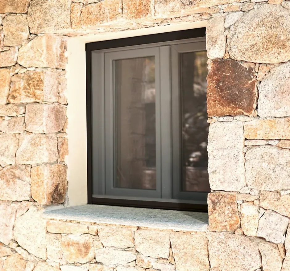 Avosdim Store Moustiquaire Recoupable LUXE - L100 x H160cm - Noir RAL9011