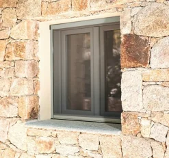 Store Moustiquaire Recoupable LUXE - L125 x H160cm - Gris RAL 7038-Avosdim Hot