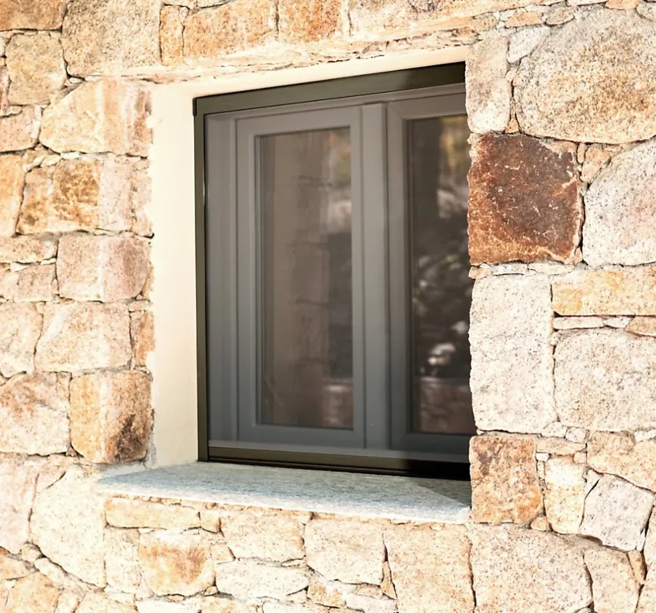 Store Moustiquaire Recoupable LUXE - L150 x H160cm - Bronze-Avosdim Hot