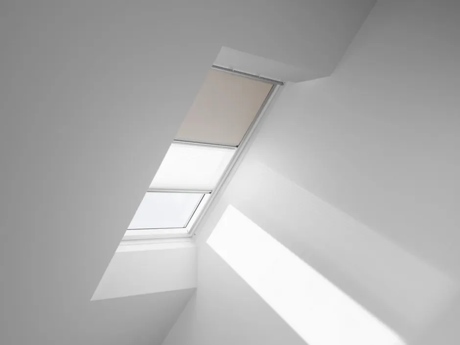 Velux Store occultant duo fenêtre de toit DFD SK06 beige