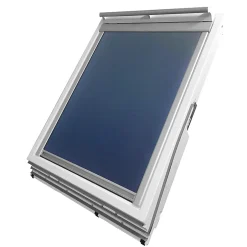 Store occultant fenêtre de toit 78 x 140 cm bleu-Site Clearance