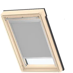 VELUX Store occultant Classic uni gris à commande manuelle DBL M04 4204