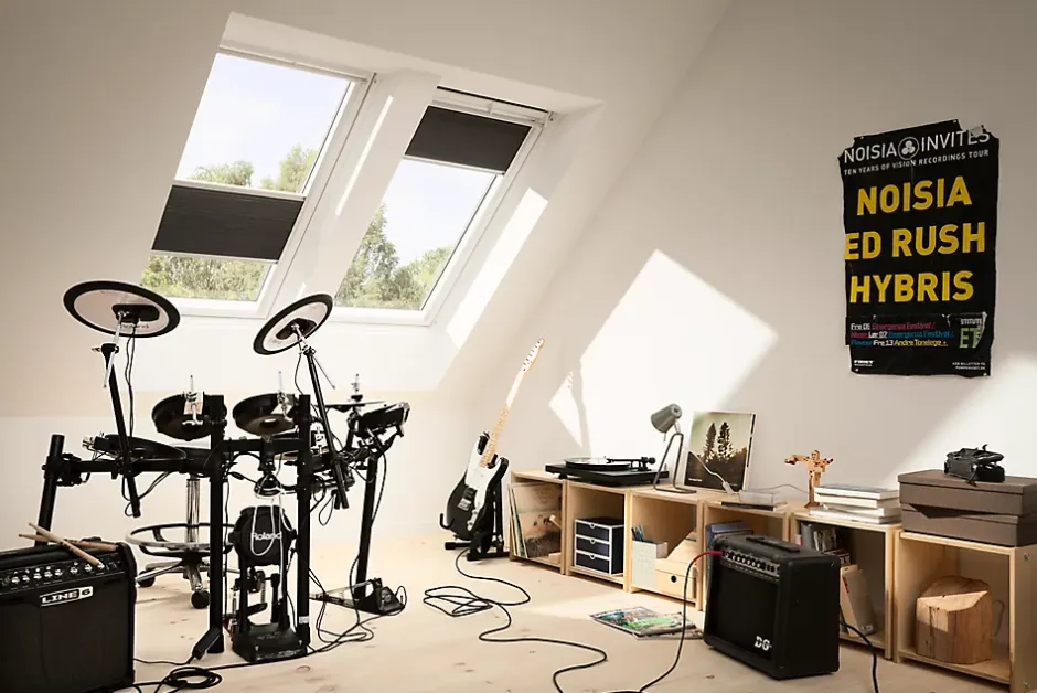 Velux Store plissé occultant isolant fenêtre de toit FHC M04