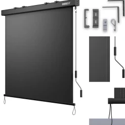 Store Vertical 160x250cm extensible avec manivelle intérieur et extérieur balcon et terre-Bb Loisir Sale