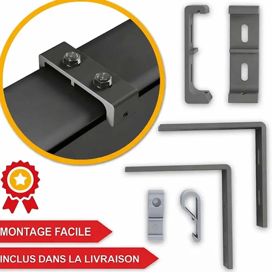 Store Vertical 160x250cm extensible avec manivelle intérieur et extérieur balcon et terre-Bb Loisir Sale