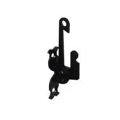 Afbat - Tb Industrie Sas Support de poignée pour espagnolettes acier noir Afbat