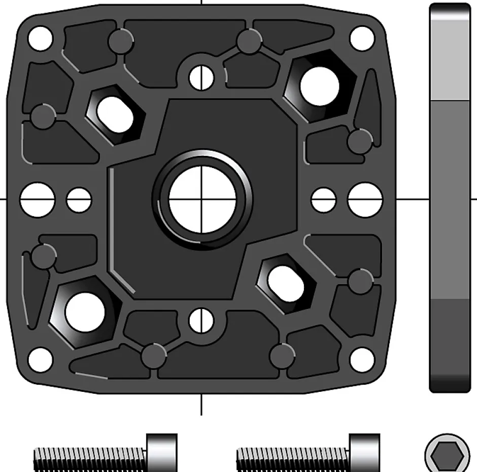 SUPPORT DIAMETRE 50/60 CSI MULTI-ENTRAXES-Somfy Best