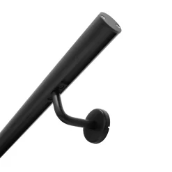 Support pour main courante murale aluminium noir, Opalu-Kordo Sale