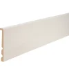 Surplinthe MDF prépeint blanc 244 x 13,3 cm, ép.22 mm