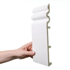 Orac Decor SX193 AUTOIRE Plinthe - 25x2,2x200cm (h x p x L) - plinthe décorative polymère Pack 2 pièces