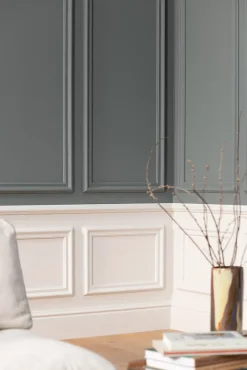 Orac Decor SX206 CONTOUR Plinthe - 18 x 1,8 x 200cm (h x p x L) - plinthe décorative polymère Pack 2 pièces