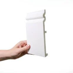 Orac Decor SX206 CONTOUR Plinthe - 18 x 1,8 x 200cm (h x p x L) - plinthe décorative polymère Pack 2 pièces