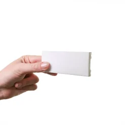 Orac Decor SX162 Moulure multifonctionnelle Axxent - 4x1x200cm (h x p x l) - plinthe décorative Carton 8 pièces / RAL9003