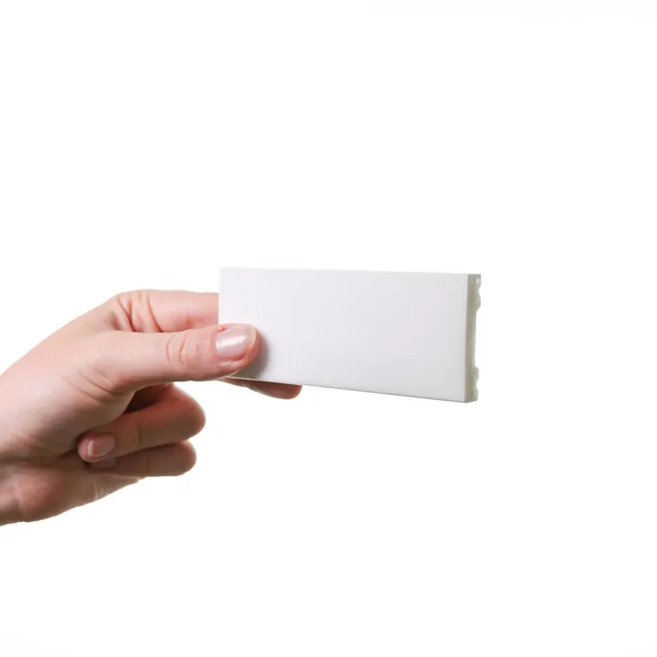 Orac Decor SX162 Moulure multifonctionnelle Axxent - 4x1x200cm (h x p x l) - plinthe décorative Carton 8 pièces / RAL9003