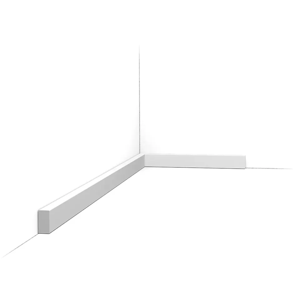 Orac Decor SX194 Plinthe - 2 x 1 x 200cm (h x p x L) - plinthe décorative polymère Pack 2 pièces