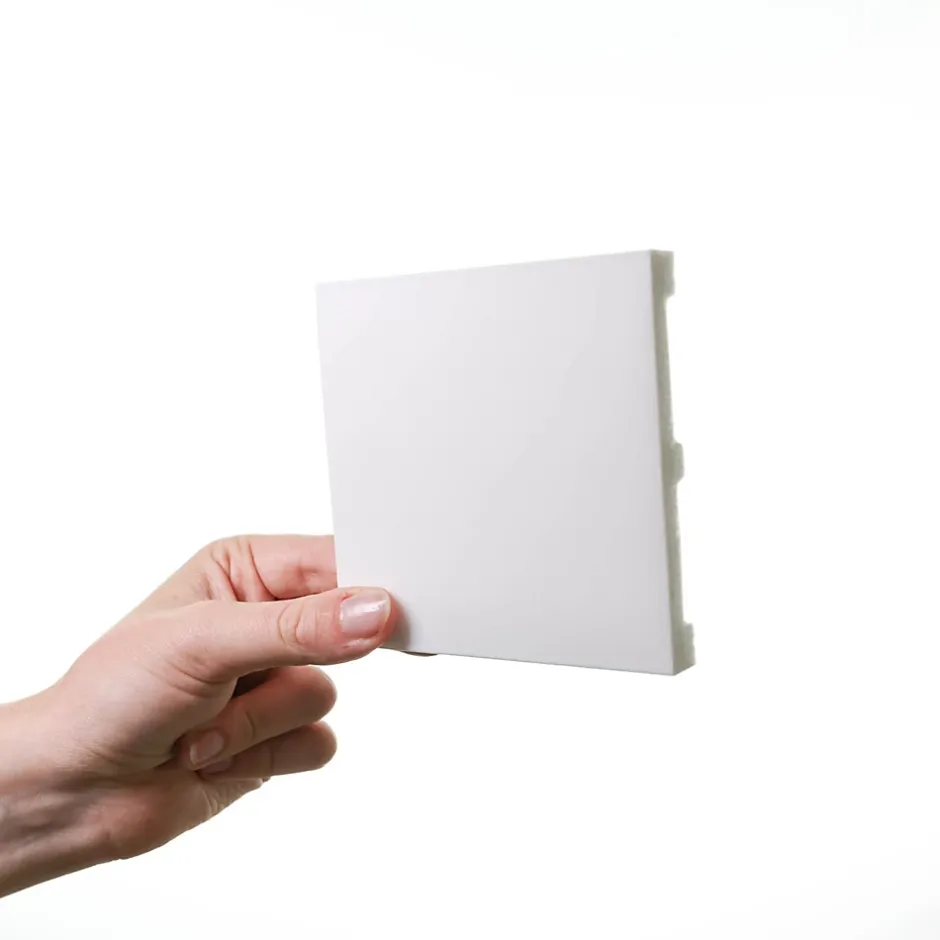 Orac Decor SX163 Plinthe - 10x1,3x200cm (h x p x L) - plinthe décorative polymère Pack 2 pièces / RAL9003