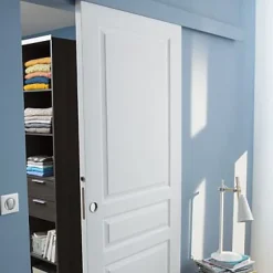 Système coulissant pour porte en bois- Hot
