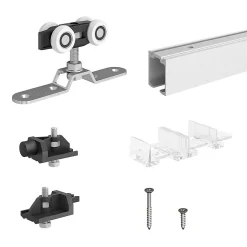 Slid’Up By Mantion Système coulissant SLID'UP 170 pour 1 porte jusqu'à 900 mm - rail 1,8 m - 120 kg