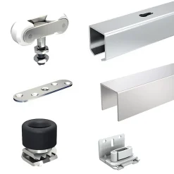 Système coulissant SLID'UP 1400 pour volet manuel - au plafond - 2 panneaux-Slid’Up By Mantion Clearance