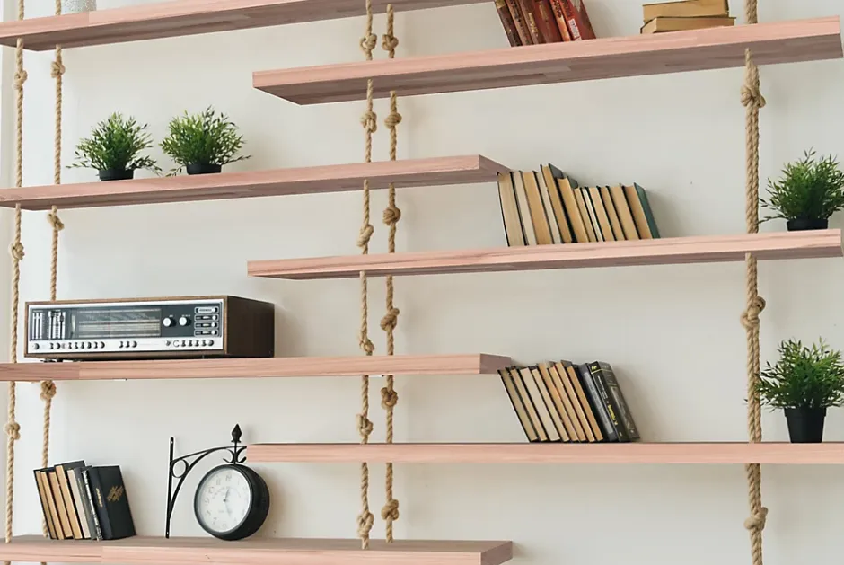 Tablette aulne lamellé collé, L.200cm x l.40 cm x Ep.18 mm-PX New