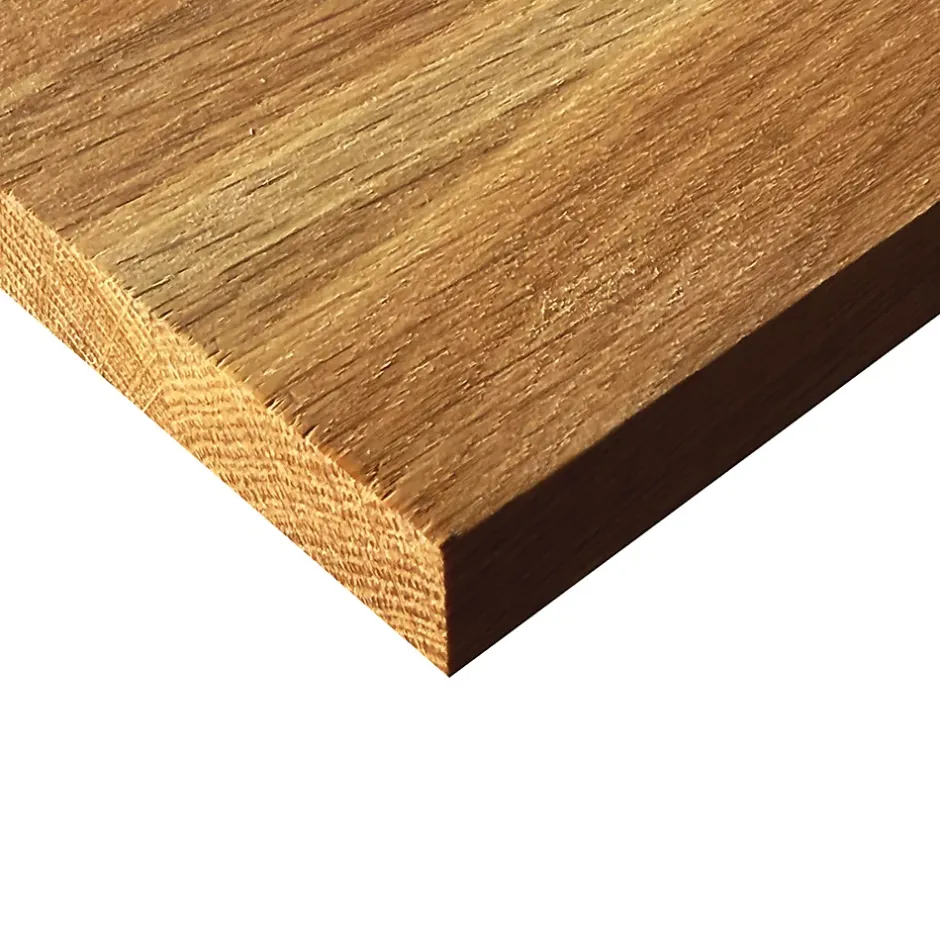 Wood&Sens Tablette Chêne Huilé bois massif, L.200 x l.50 cm, Ep.18 mm