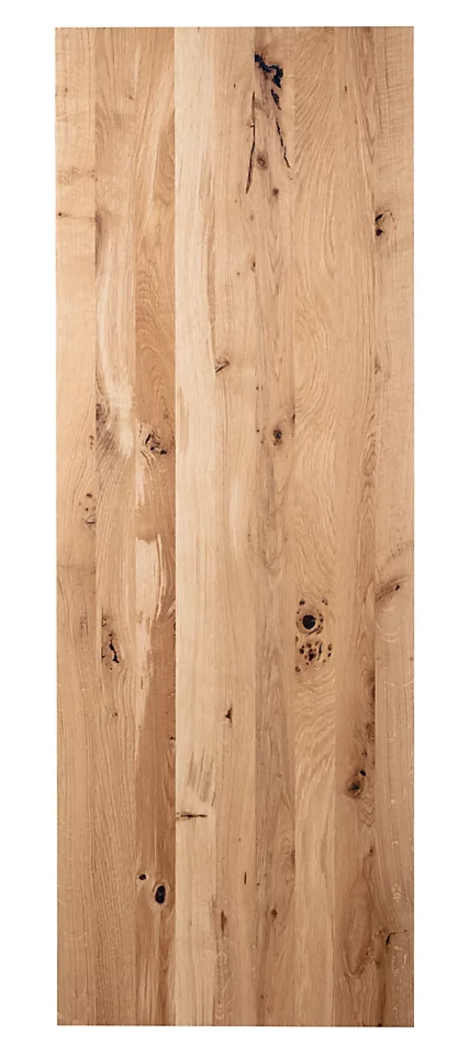 PX Tablette chêne vintage lamellé collé huilé, L.120 x l.40 cm x Ep.2cm