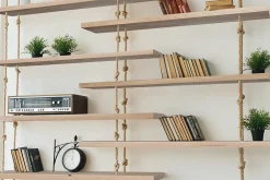 PX Tablette chêne vintage lamellé collé huilé, L.80 x l.60 cm x Ep.2cm