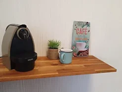 Tablette en acacia finition huilé coloris teck 18X400X1200 cm