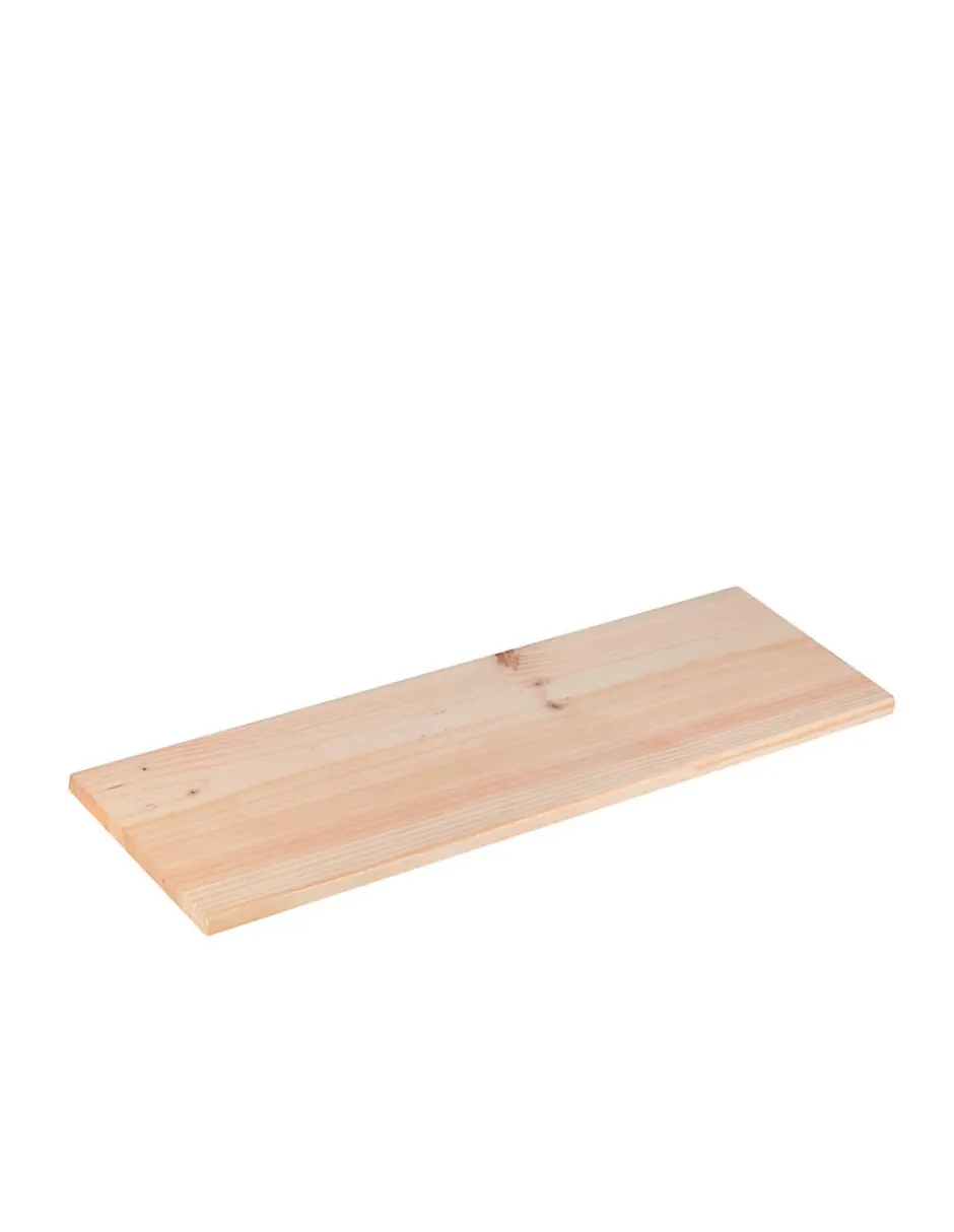 Astigarraga Kit Line Tablette en bois pour étagères GALA de 79,6 cm de large, 25x75,5 cm