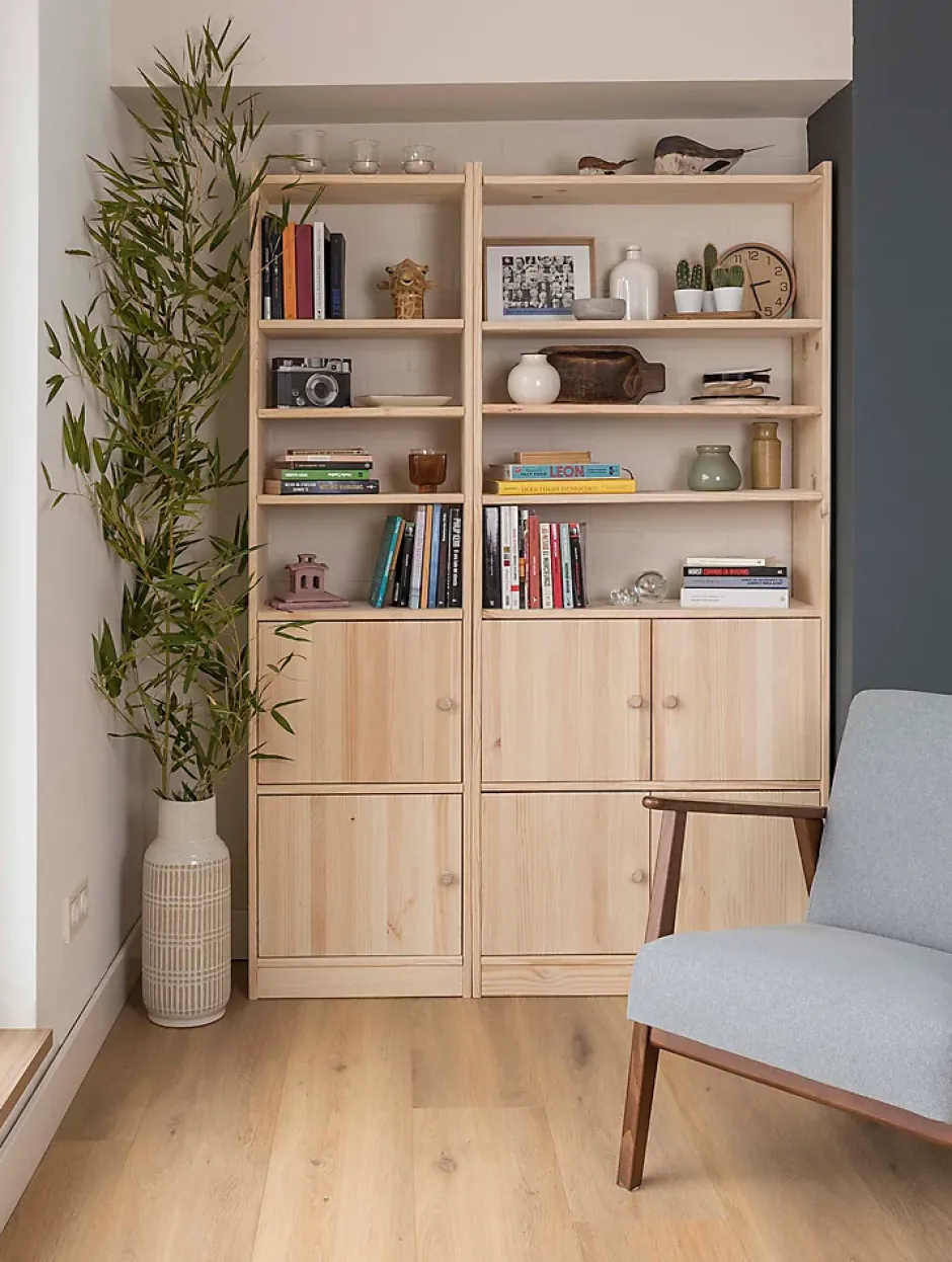 Astigarraga Kit Line Tablette en bois pour étagères GALA de 49,6 cm de large, 25x45,5 cm