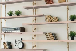 Tablette en bouleau massif 50 x 200 cm, ép.18 mm- Outlet