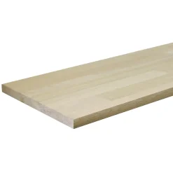Tablette en chêne massif 60 x 200 cm, ép.18 mm