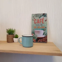 Tablette en chêne rustique prolam 40 x 200 cm, ép.18 mm