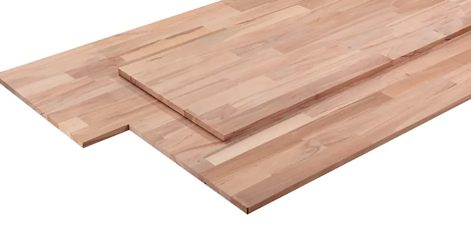 Tablette en hêtre massif 50 x 200 cm, ép.18 mm- Discount