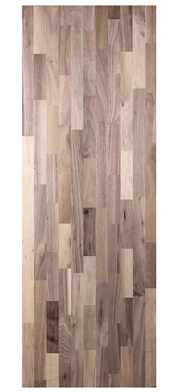 Tablette en noyer massif marron 40 x 200 cm, ép.18 mm- Clearance