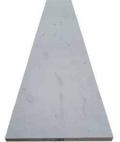 Tablette en pin rustique blanchi 30 x 200 cm, ép. 1,8cm