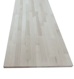 Tablette Frêne bois massif, L.250 x l.60 cm, Ep.18 mm-Wood&Sens Discount