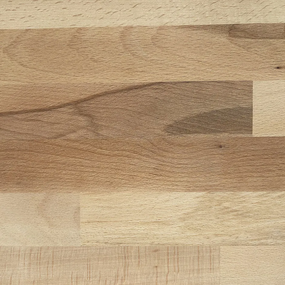 Tablette Hêtre Massif Lamellé Collé Abouté, L.120 cm x l.40 cm, Ep.18 mm-Wood&Sens Sale