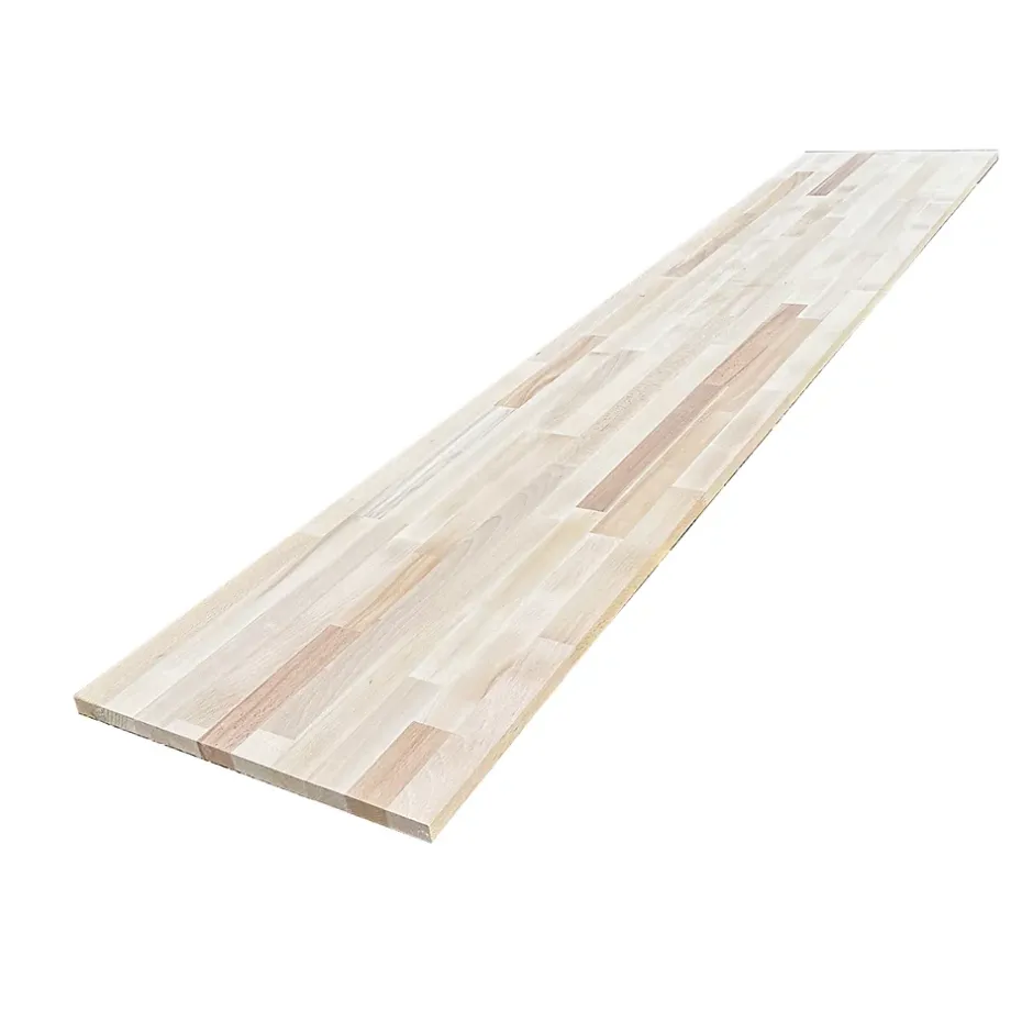 Tablette Hêtre Massif Lamellé Collé Abouté, L.200 cm x l.40 cm, Ep.18 mm-Wood&Sens Best