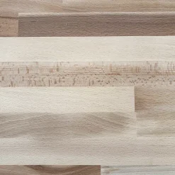 Tablette Hêtre Massif Lamellé Collé Abouté, L.200 cm x l.40 cm, Ep.18 mm-Wood&Sens Best