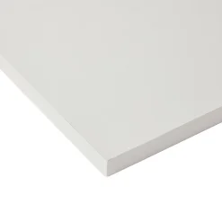 Tablette mélaminé blanc 40 x 120 cm, ép.1,8 cm- Outlet