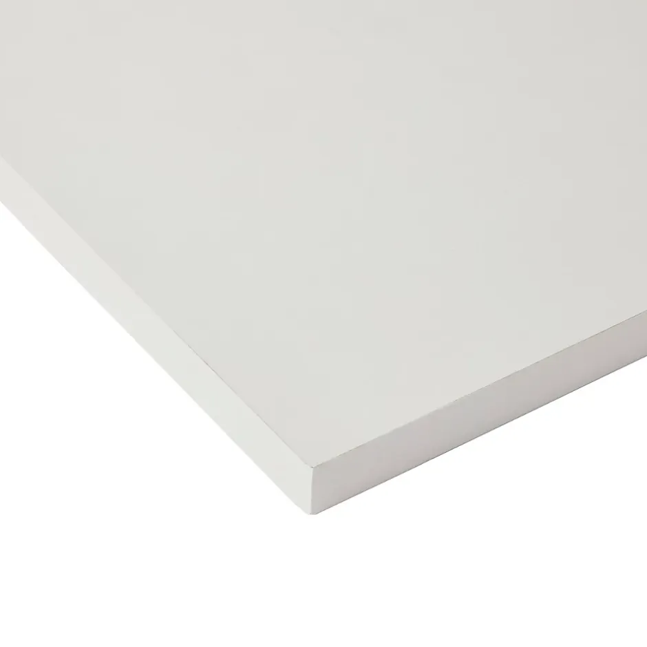 Tablette mélaminé blanc 20 x 120 cm, ép.1,8 cm- Best