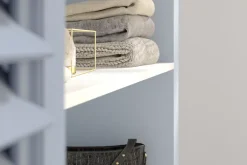 Tablette mélaminé blanc 50 x 250 cm, ép. 1,8cm