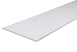 Tablette mélaminé blanc 40 x 80 cm, ép.1,8 cm- Hot