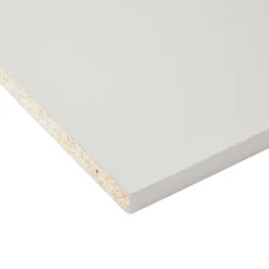 Tablette mélaminé blanc, 200 x 20 cm, ép.16 mm