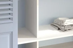 Tablette mélaminé blanc 60 x 200 cm, ép. 1,6cm