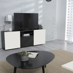 Tablette mélaminé blanc brillant - 250 x 60 cm, ép.18 mm (vendu à la tablette)- Outlet