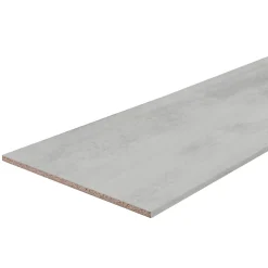 Tablette mélaminé béton Kala 60 x 250 cm,ép.1,8 cm- Sale